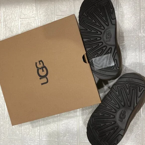 UGG Maxi Cozy Puffy Short Booties UGGPlush Warm Wool Blend Size Big Kid 4 EU 36 - Picture 13 of 14